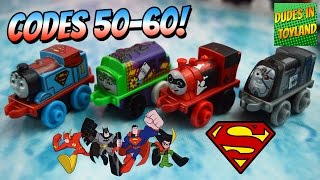Thomas & Friends Minis blind bags codes 50-60 DC Superheroes Superman Joker train toys Wave 2