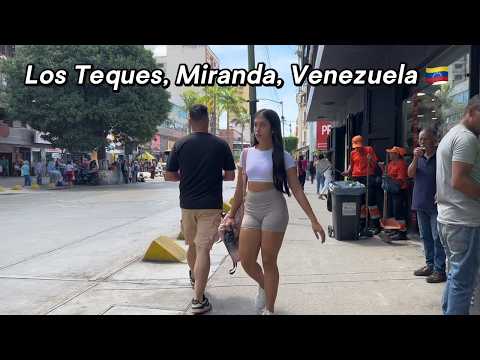 🇻🇪 Native VENEZUELA, Walking in LOS TEQUES #virtualtour #miranda #Venezuela #losteques