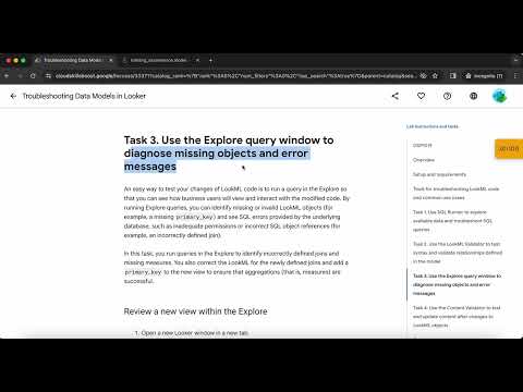Explore and Create Reports with Looker Studio GSP409