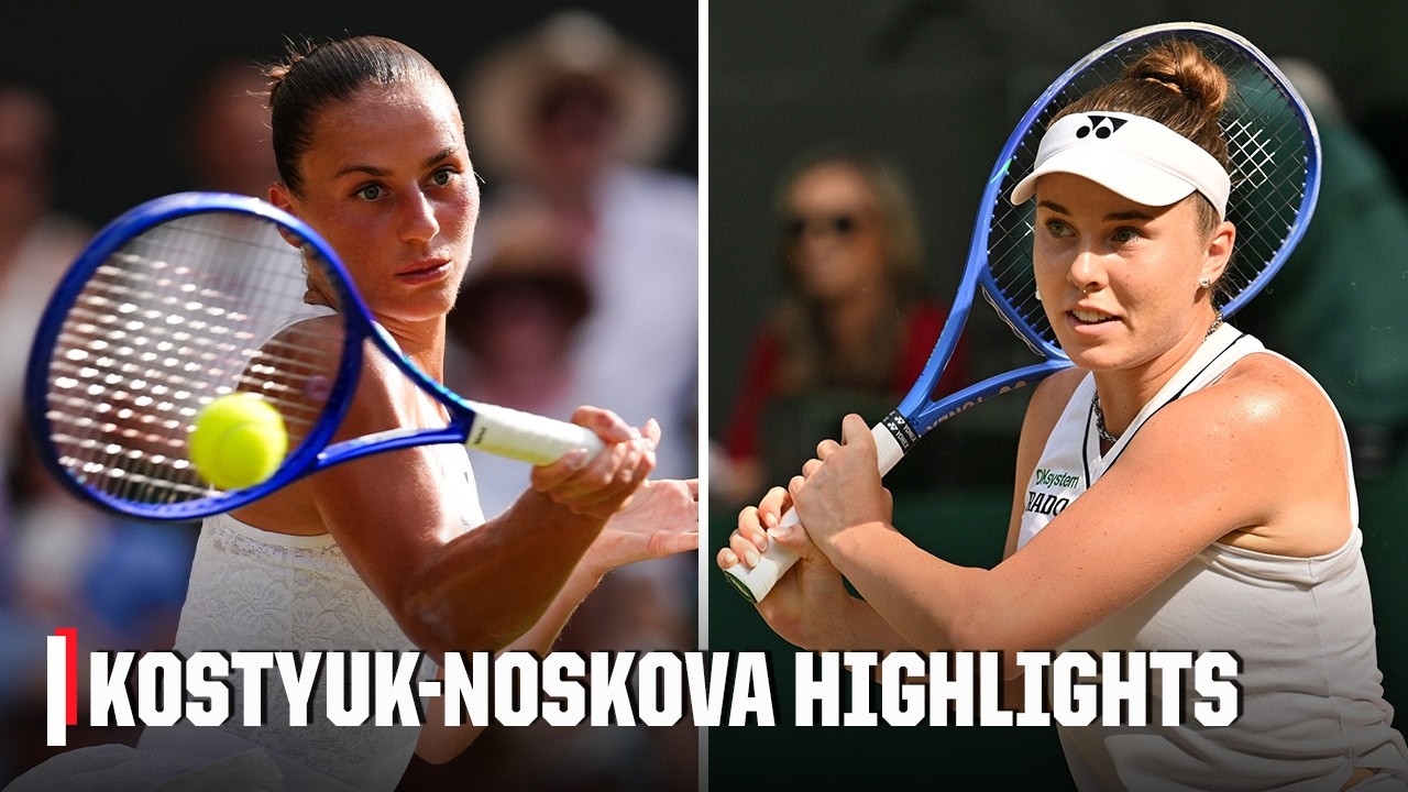 Semifinal: Marta Kostyuk vs. Linda Noskova | Full Highlights | 2026 Wimbledon