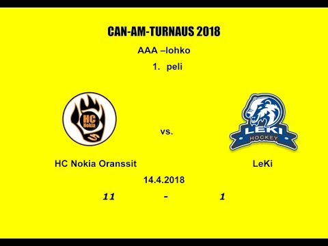 Turnaus 01Nokia - HC Nokia Oranssit vs. LeKi