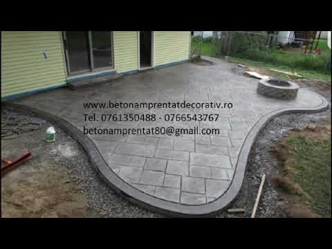 Beton Amprentat Stoicani  - Galați  Tel.0761350488 -0766543767