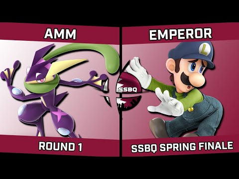 AMM (Greninja) vs Emperor (Luigi) - SSBQ Spring 2022 Season Finale