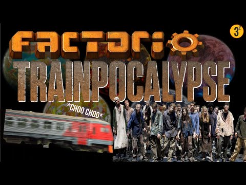 Factorio But it's the Train Apocalypse: Border Security