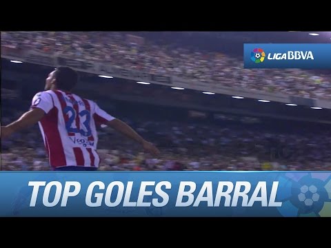 Top 10 goles de David Barral en La Liga