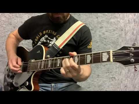 Psychobilly Guitar Solo/Improvising in E minor/G major