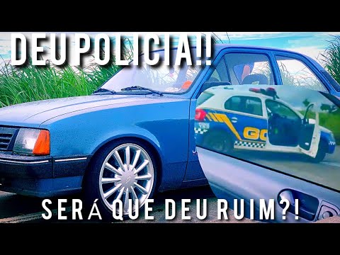 POLICIA PEGOU O CHEVETTE TURBO NO PRIMEIRO TESTE ? 😭😱