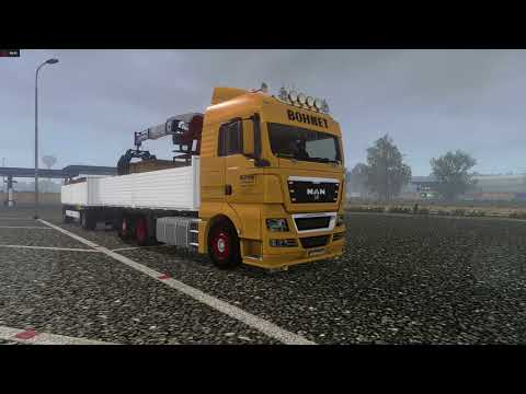 MAN TGX BDF - Euro Truck Simulator 2 v1.28 - Promods 2.20 - Bratislava(SK) - Ostrava(CZ)