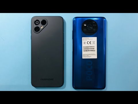 Fairphone 4 vs Poco X3 NFC