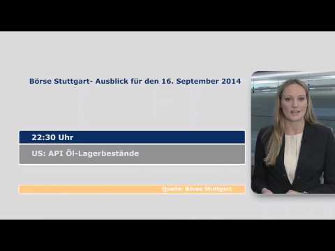 Börsenausblick für den Dienstag, 16.09.2014