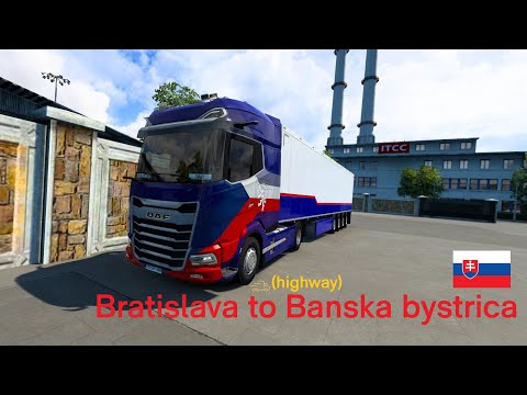 ETS2 | Bratislava to Banska bystrica (SK) - highway