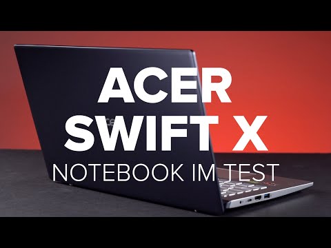 Acer Swift X: Schmales Notebook im Test