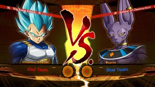 Vegeta (SSB) VS Beerus | Dragon Ball FighterZ | XBOX Series X Gameplay