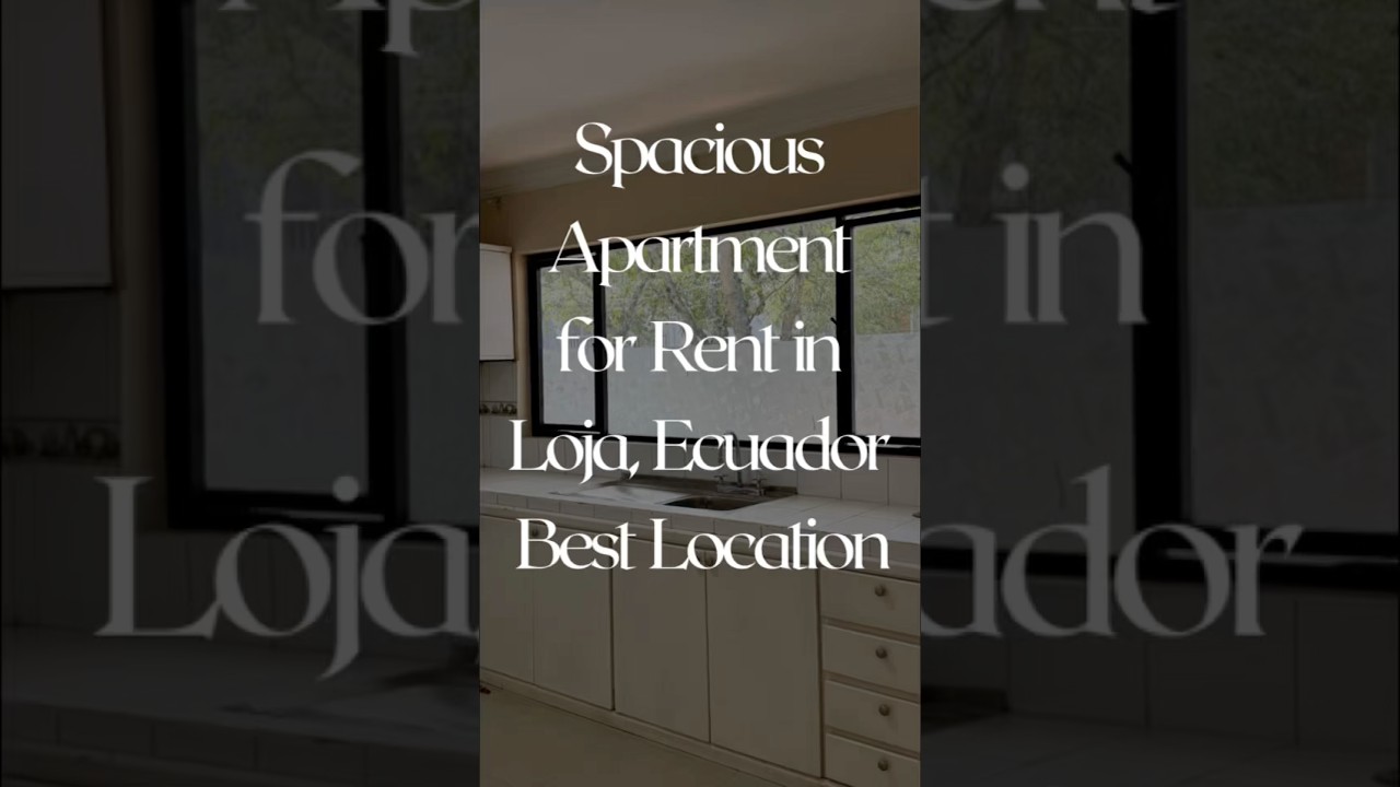 Spacious apartment for rent in downtown Loja