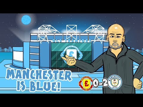 ?0-2!曼徹斯特是BLUE！?曼聯vs曼城2019(模仿歌曲進球亮點) (?0-2! Manchester is BLUE!? Man Utd vs Man City 2019 (Parody Song Goals Highlights))