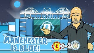 Download lagu 0 2 Manchester is BLUE Man Utd vs Man City 2019... mp3