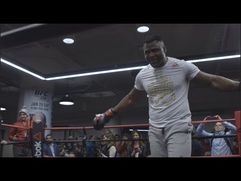UFC 220: Open Workout Recap