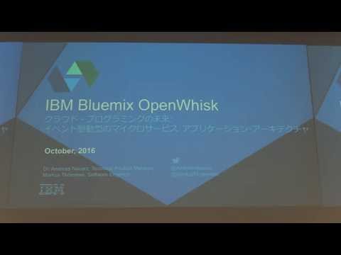 What is Serverless and OpenWhisk