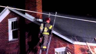 preview picture of video '2 5 2012 Chimney Fire In Dayton'