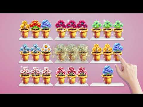 Mystical Flower - Match Tiles Video