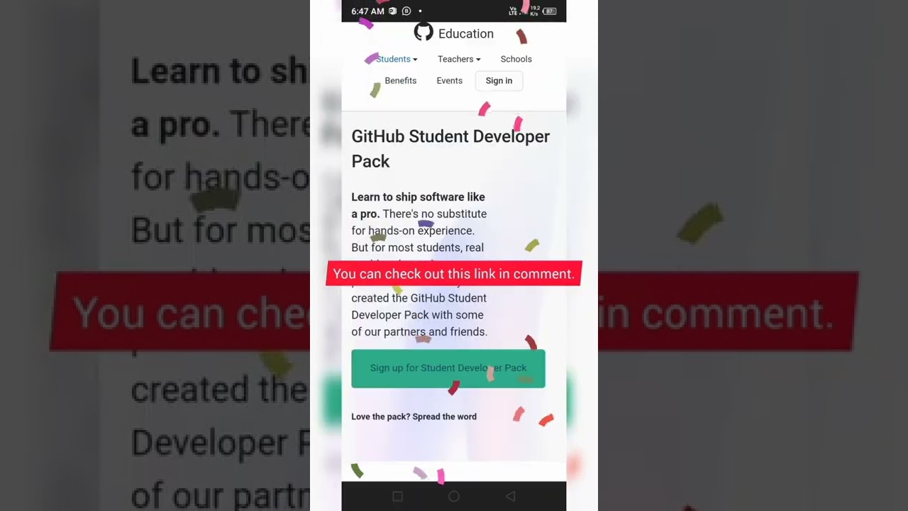 Free Software Development kit for Students. #BajrangCoders #github #students