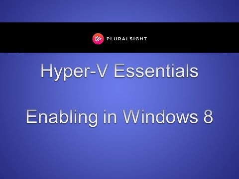 comment installer hyper v sur windows 8