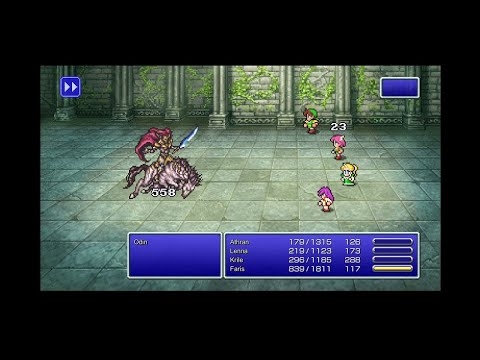 Final Fantasy V Pixel Remaster Playthrought Part 23 Syldra, Odin and Phantom Village