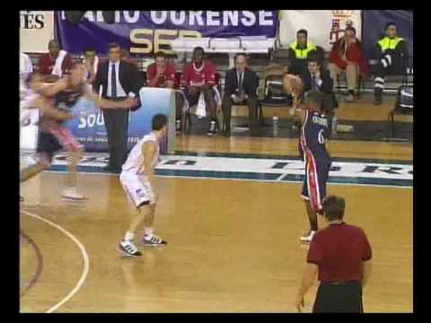 Adecco Oro j14: Aguas de Sousas Ourense 80-62 Cáceres 2016 Basket