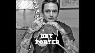 Johnny Cash - Hey Porter  (Rare &#39;Mono-to-Stereo&#39; Mix - 1955)