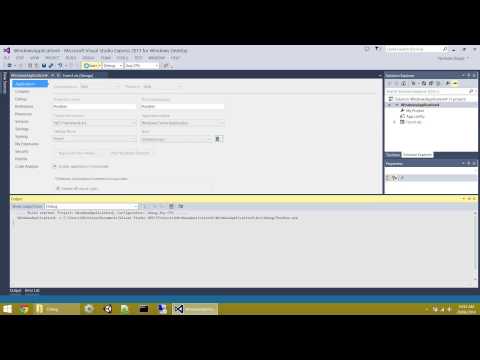 VB.NET 2013 GUI - My Project Settings