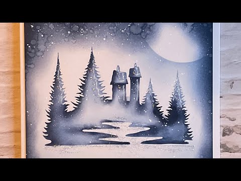 Technique Tuesday with Sticker Stencils set 2 by Jo Rice #laviniastamps #stickerstencils