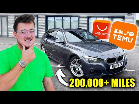I BOUGHT A 200,000 MILE BMW AND MODIFIED IT WITH TEMU