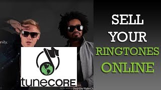 Sell your ringtones with TuneCore - How to set up an TuneCore account