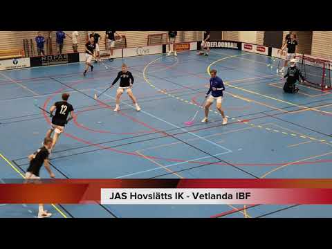 Highlights JAS Hovslätts IK - Vetlanda IBF (Innebandy/Floorball)