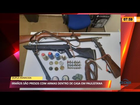 Irmãos são presos em Paulistana por homicídio ocorrido há 22 anos em Monsenhor Hipólito 05 05 2