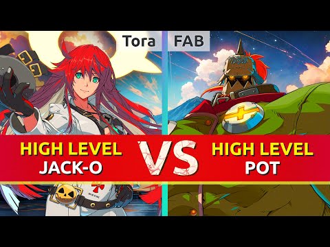 GGST ▰ Tora (Jack-O) vs FAB (Potemkin). Guilty Gear Strive High Level Gameplay