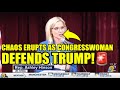 Congresswoman QUICKLY REGRETS Defending TRUMP At Town Hall🚨