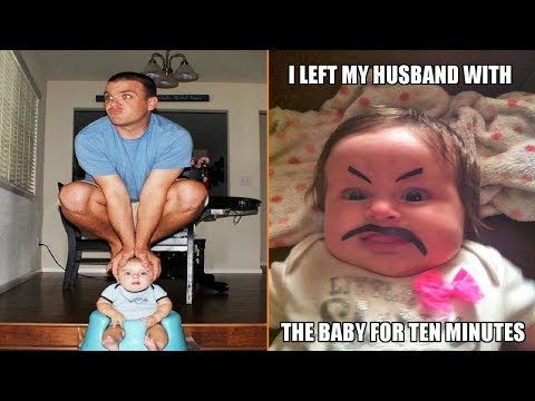 When You Leave Dad Alone With the Baby