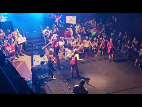 Willow & Edith Surreal entrance vs. Pretty in Pink at Enjoy Cup Tag Team Edition 7/2/22