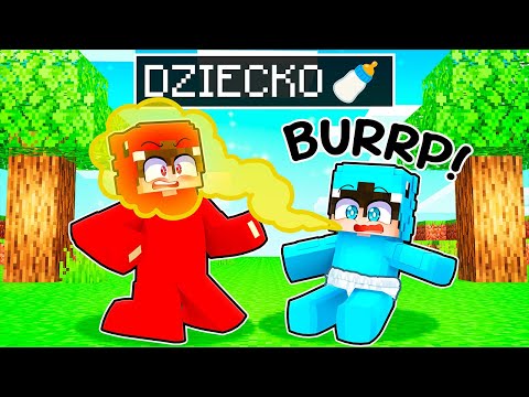 Dyzio ZOSTAŁ NAJGORSZYM DZIECKIEM NA ŚWIECIE w Minecraft!
