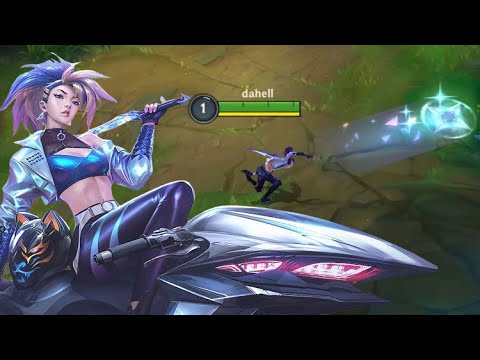 Wild Rift: KDA ALL OUT Akali Skin Gameplay