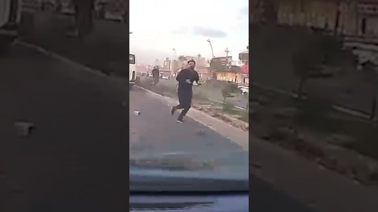 فيديو | كاميرا سيارة تلتقط اللحظات الأولى لحادث كركوك
