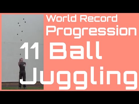 World Record Progression - 11 Ball Juggling
