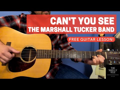 Can't You See, Guitar Lesson (Acoustic Intro) | LIKE THE RECORD | The Marshall Tucker Band