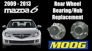 2013 Mazda6 Rear Wheel Bearing/Hub Assembly Replacement