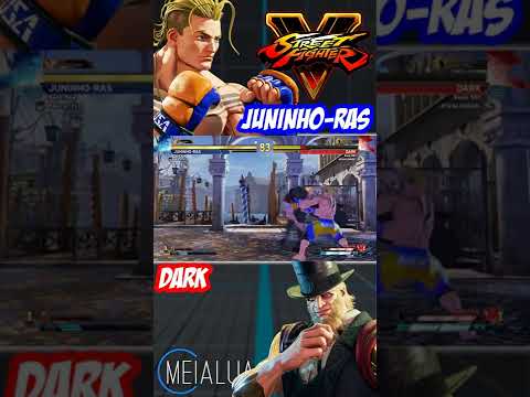 SFV CE - JUNINHO-RAS(LUKE) VS DARK(G) # MeiaLua  🌘 MeiaLua 🌘