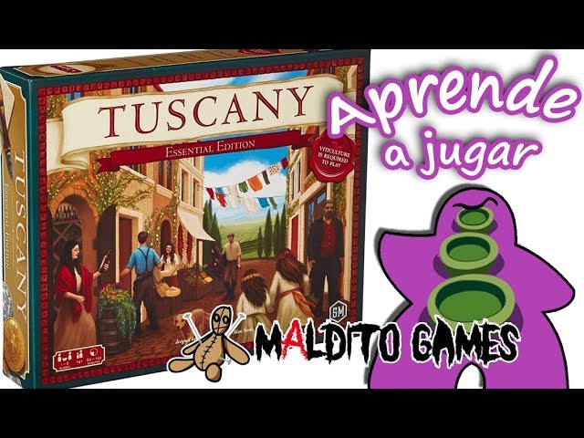 Vídeo relacionado con Stonemaier Games GTGSTM305 Tuscany: Essential Edition, Mixed Colours