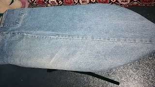 diy " IRON BOARD COVER " from an old denim jeans