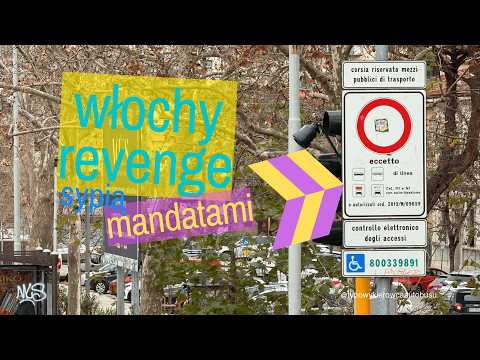 Florence is showering fines - who's right? A bus in a bus lane in Italy.