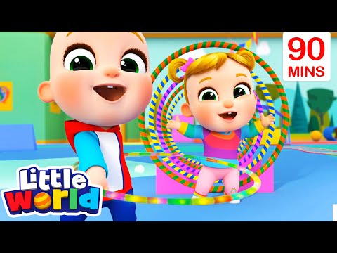 Hula Hoop Fun | Kids Songs & Nursery Rhymes by Little World